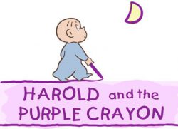 Harold and the Purple Crayon Unit Study ~ Discussion Questions & Activities from Starts At Eight