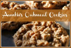 Auntie's Oatmeal Cookies Recipe from Starts At Eight