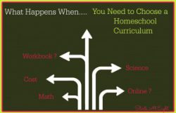 What Happens When.....You Need to Choose a Homeschool Curriculum from Starts At Eight