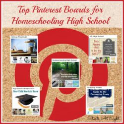 Top Pinterest Boards for Homeschooling High School from Starts At Eight