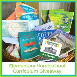 Elementary Homeschool Curriculum Giveaway from Starts At Eight