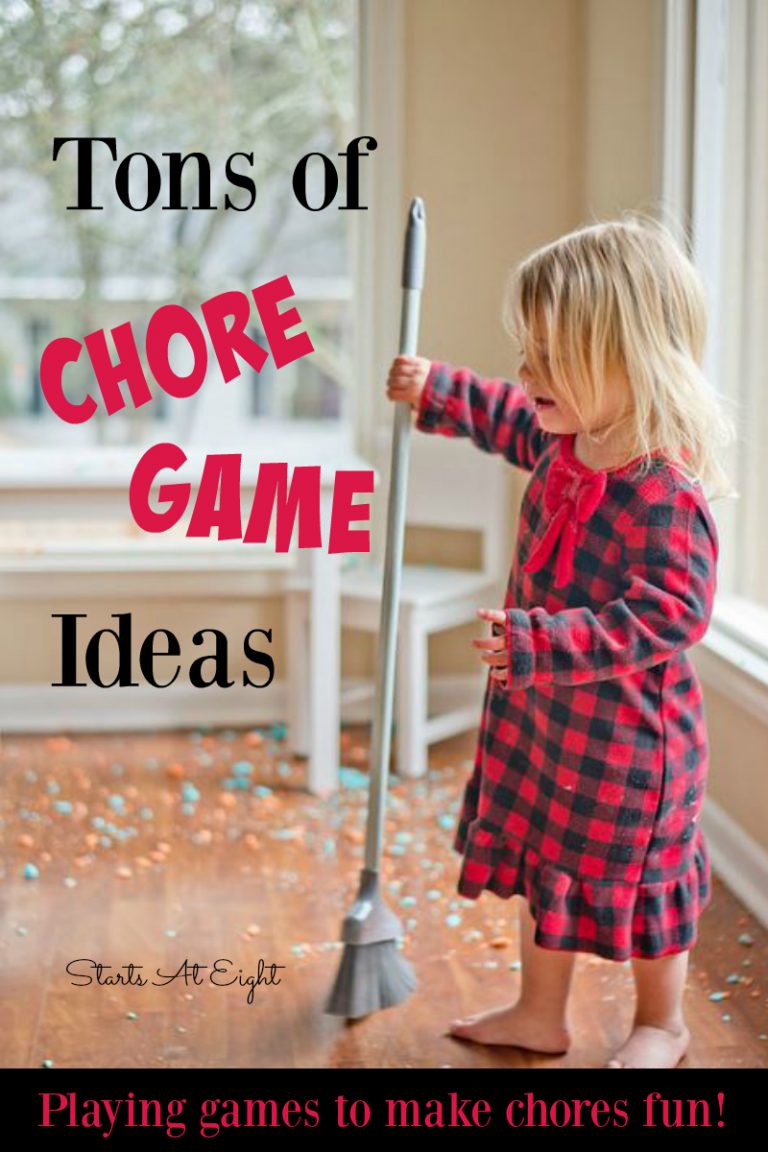 Tons Of Chore Game Ideas Making Chores More Fun Startsateight
