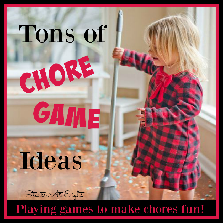 Tons Of Chore Game Ideas Making Chores More Fun Startsateight