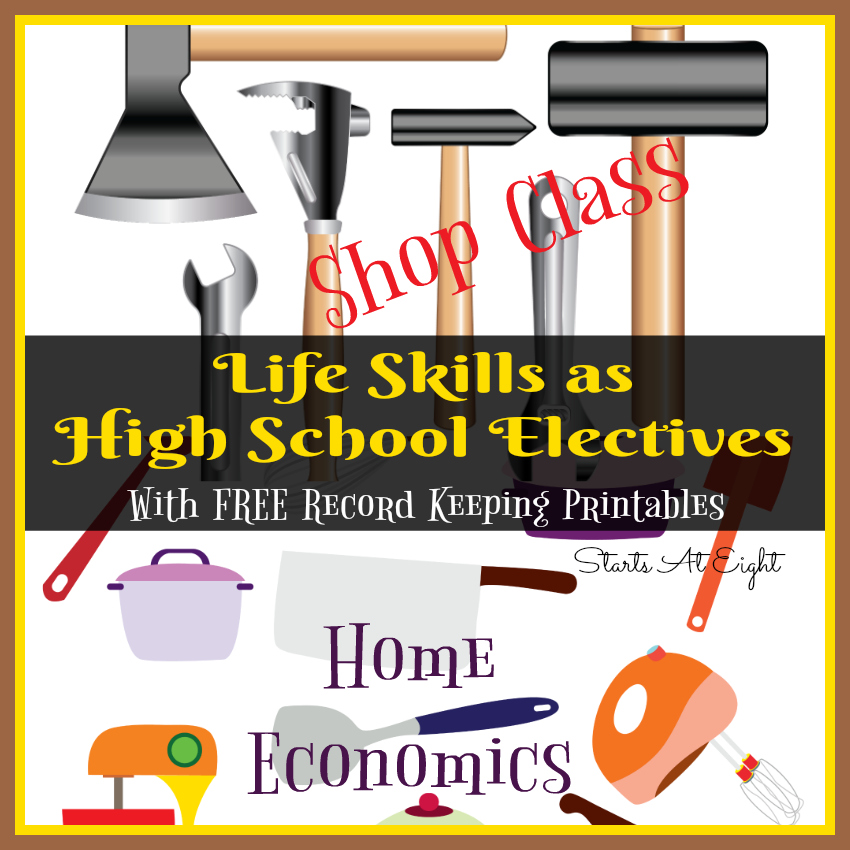 high school home economics curriculum