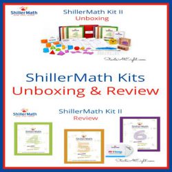 ShillerMath Review - An Unboxing & Review of Kit II from Starts At Eight. ShillerMath Review: These kits are Montessori based for preK through 8th grade. Use manipulatives, enjoy the prescripted lessons, sing the songs!