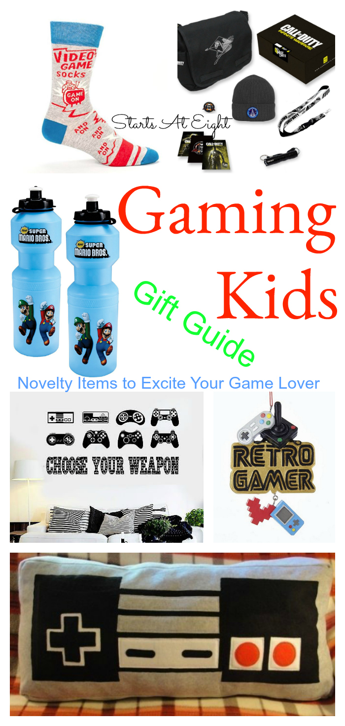 Gaming Kids Gift Guide - Novelty Items 
