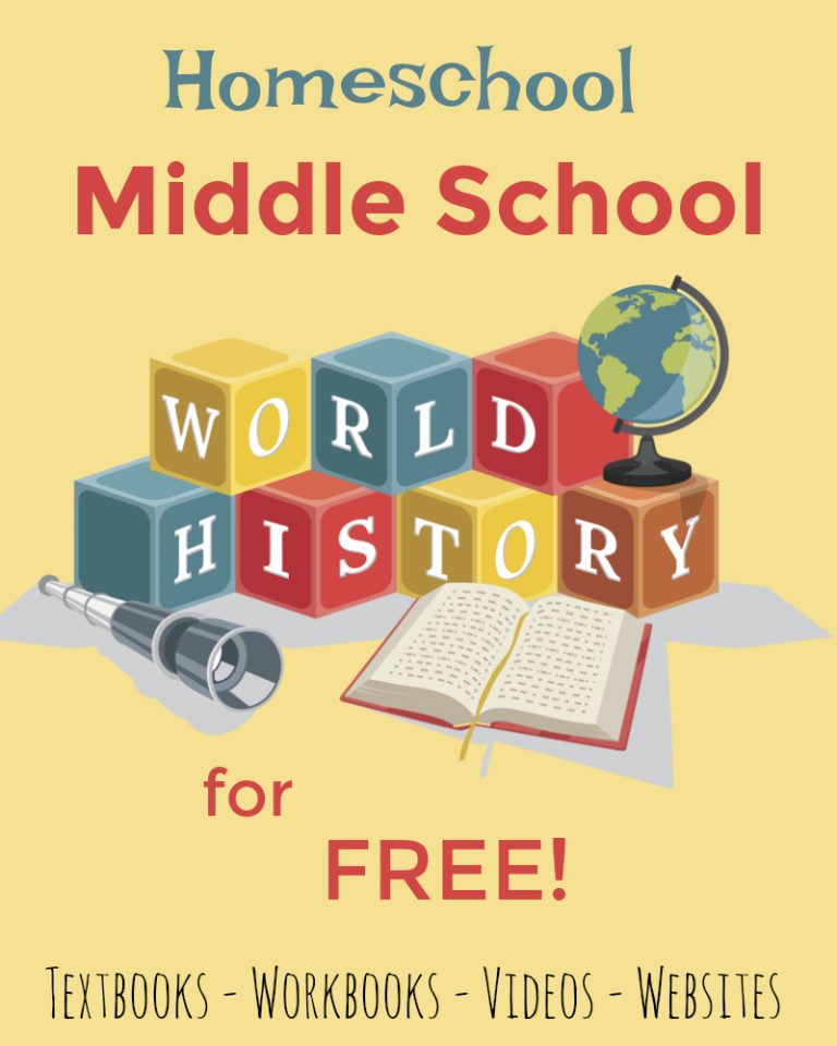 Homeschool Middle School World History For Free - StartsAtEight