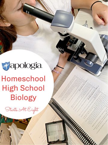 Homeschool High School Biology With Apologia - StartsAtEight