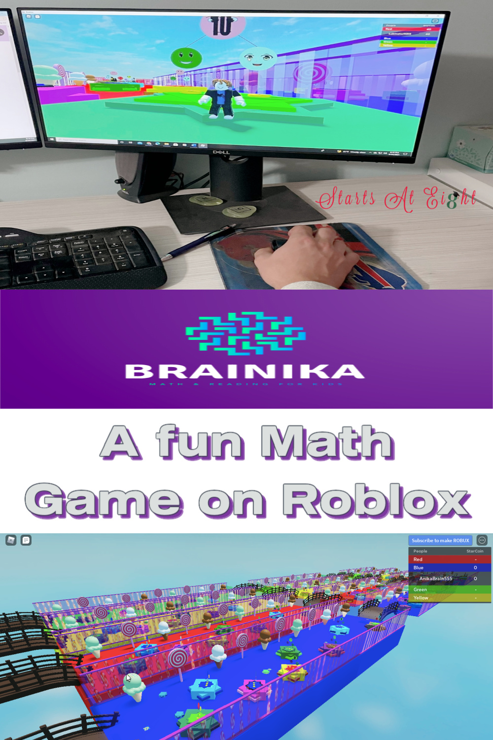 Super Fun Math Games for Kids by Brainika on Roblox