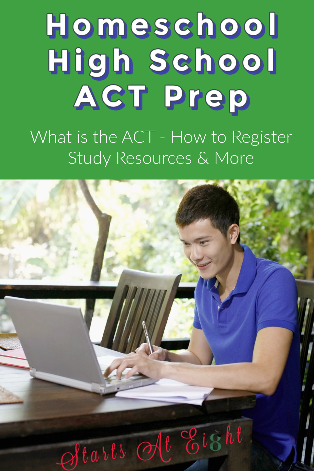 Homeschool High School ACT Prep StartsAtEight