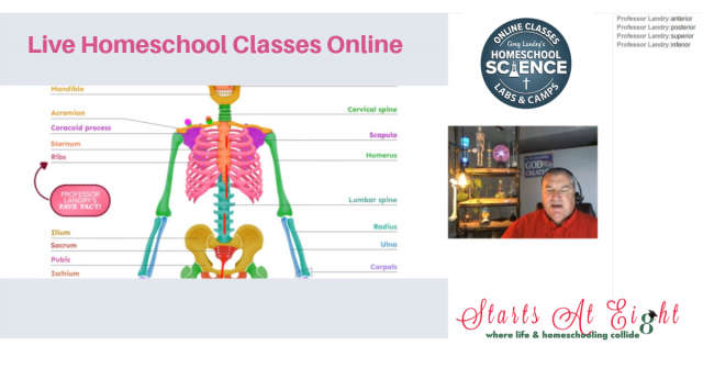 Greg Landry Live Homeschool Classes Online