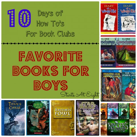 The How To's For Book Clubs: Favorite Books For Boys - StartsAtEight