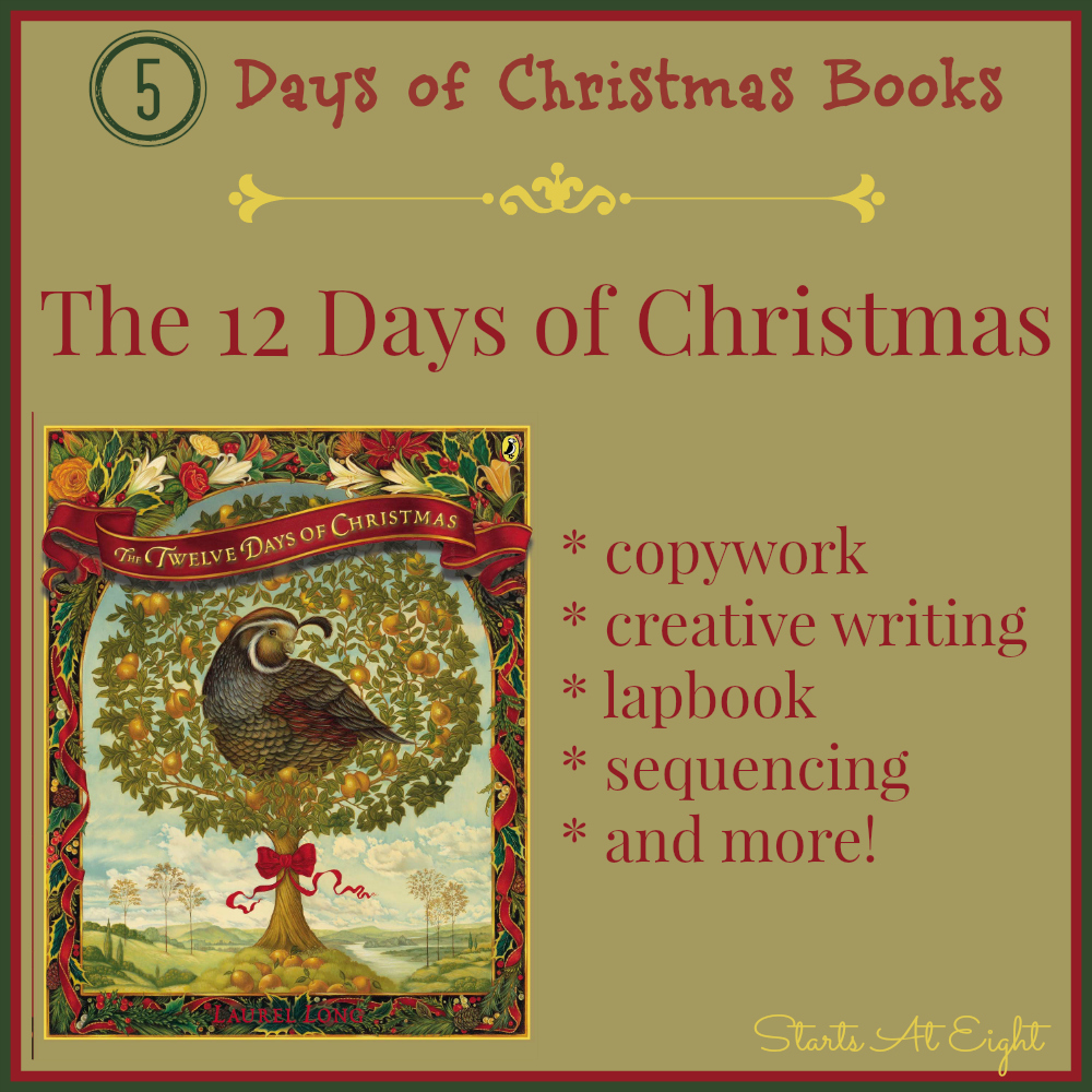 5 Days of Christmas Books with Activities - StartsAtEight